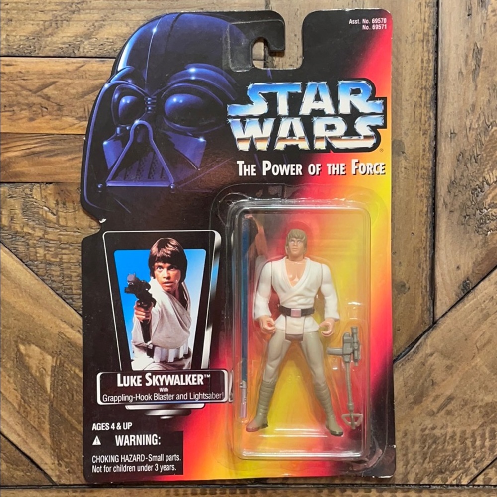 Star Wars Luke Skywalker in box action figure